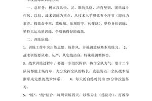 小学篮球队训练计划和内容怎么写